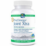 A Supplement container with the name ProOmega Joint Xtra by Nordic Naturals.