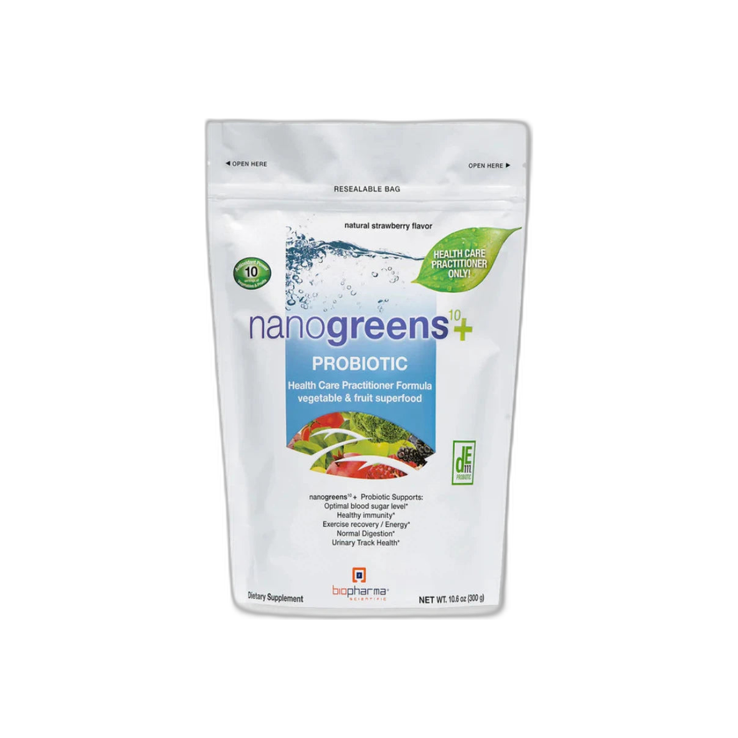 NanoGreens + Probiotic
