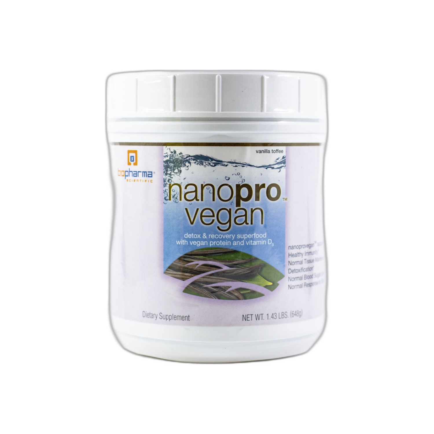 Nanopro Vegan (Vanilla Toffee)