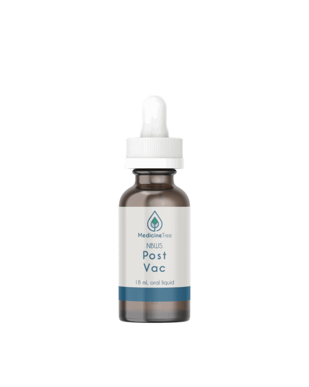 A supplement container of NBWS Post Vac by Medicine Tree