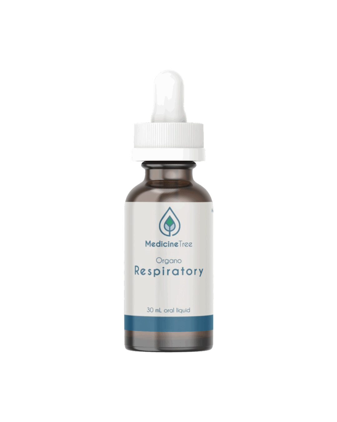 A supplement container of Organo Respiratory by Medicine Tree
