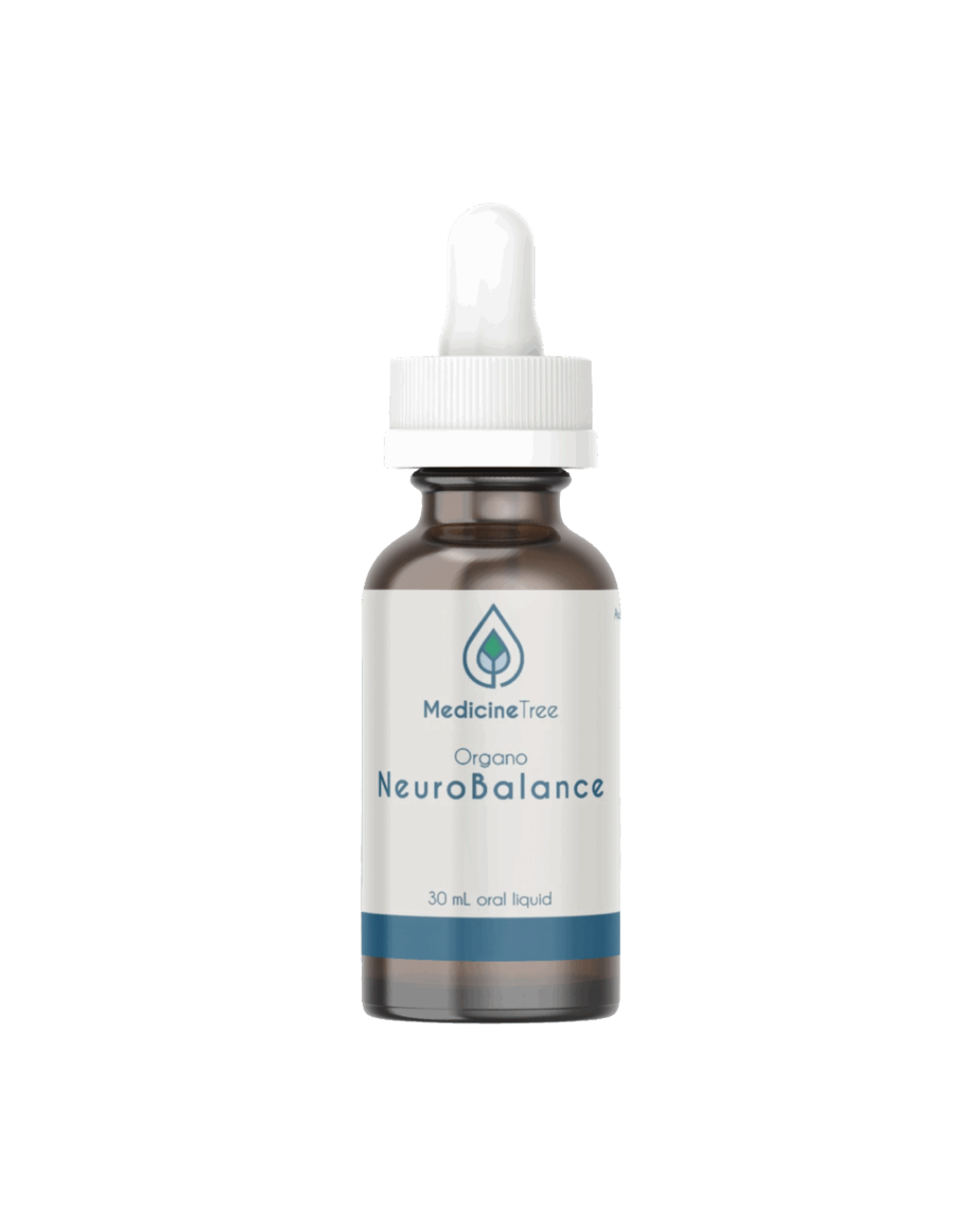 A supplement container of Organo Neuro Balance by Medicine Tree