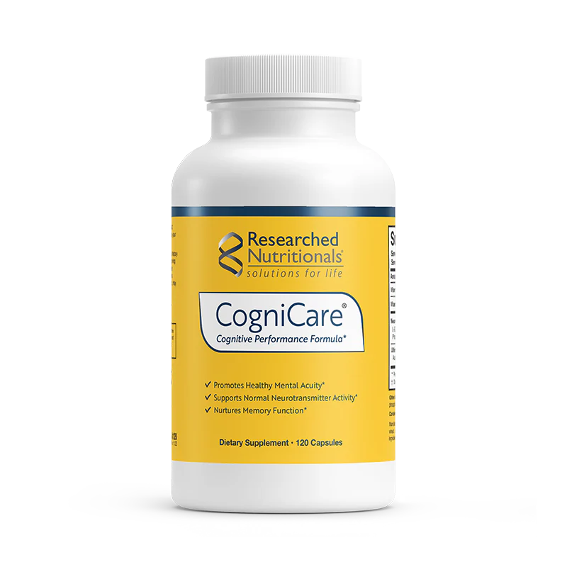 A supplement called Cognicare by Researched Nutritionals.