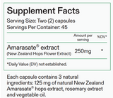 Image of calocurb 90 capsules supplement facts
Amarasate extract, rosemary extract, vegetable oil
