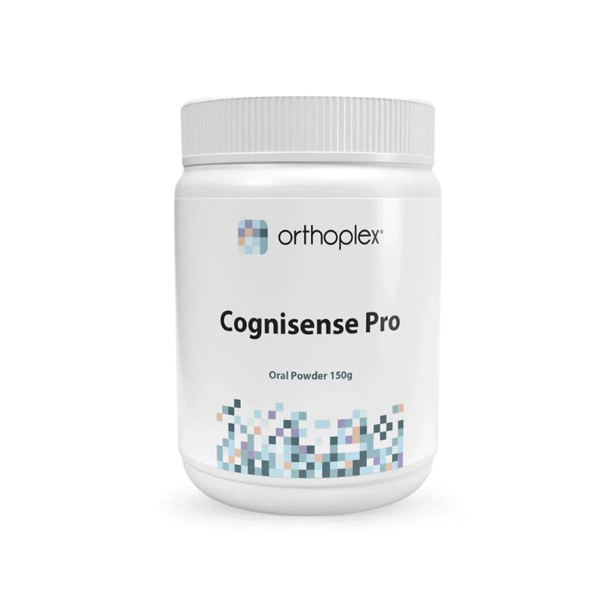 A Supplement container with the name Cognisense Pro by Orthoplex