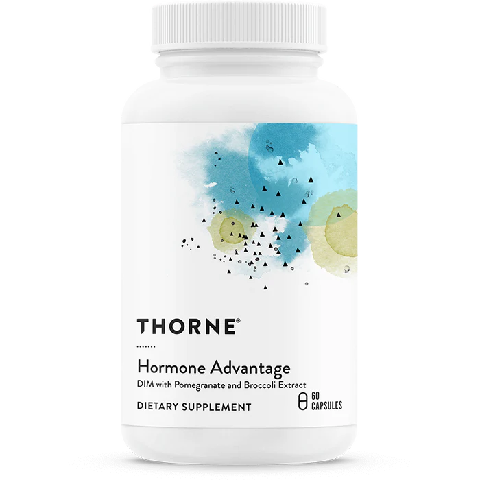 A supplement called Hormone Advantage by Thorne.