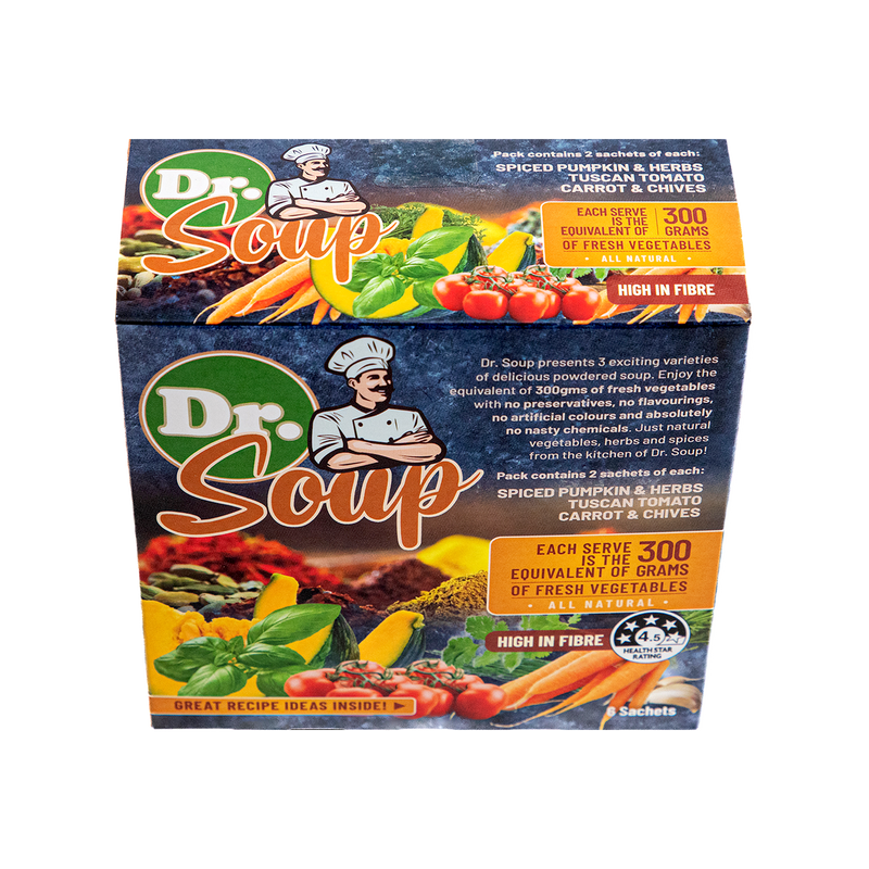 Dr Soup® 6 Single Serve Sachets