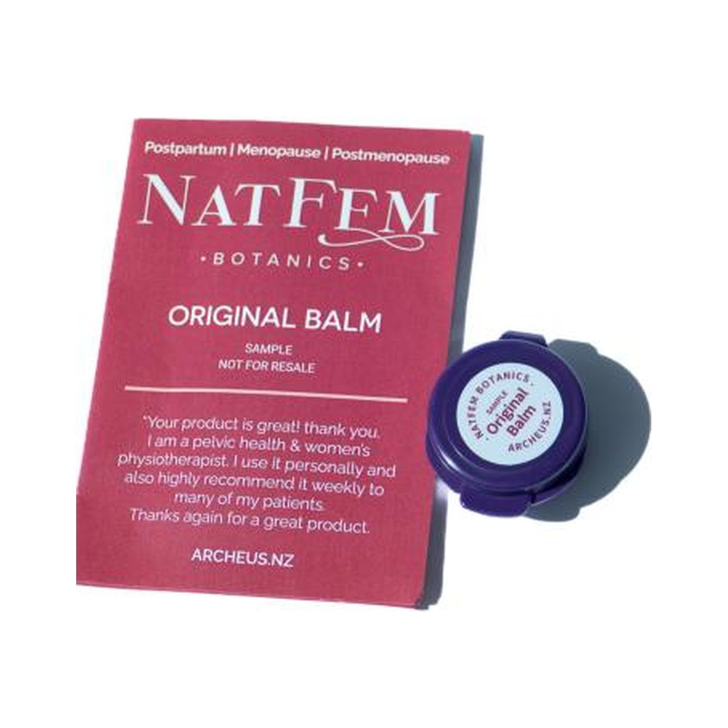 Original Balm Samples (25 pack)