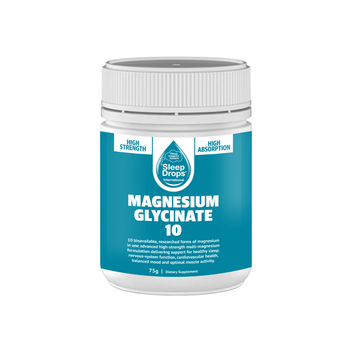 SleepDrops Magnesium Glycinate 10 powder