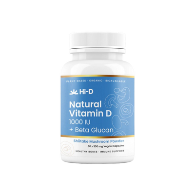 Natural Vitamin D 1000IU + Beta-Glucan