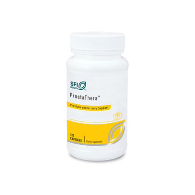 A supplement container of Prostathera™ by SFI Health