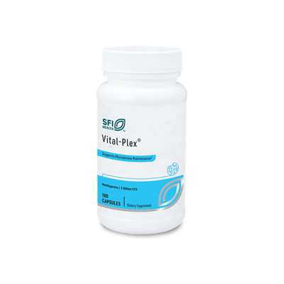 A supplement container of Vital-Plex® by SFI Health