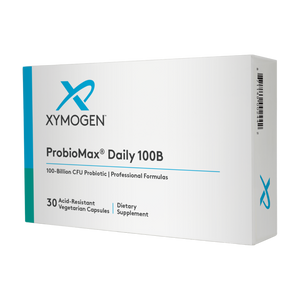 A supplement container of ProbioMax® Daily 100B by Xymogen