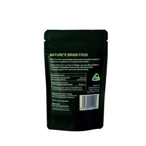 Ingredients: Pekepeke-Kiore extract (Hericium Novae-Zealandiae), Pekepeke-Kiore fruiting bodies (85%) and mycelia (15%) (Full-spectrum, heat extract.)
