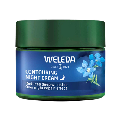 A supplement container of Contouring Day Cream - Blue Gentian & Edelweiss by Weleda
