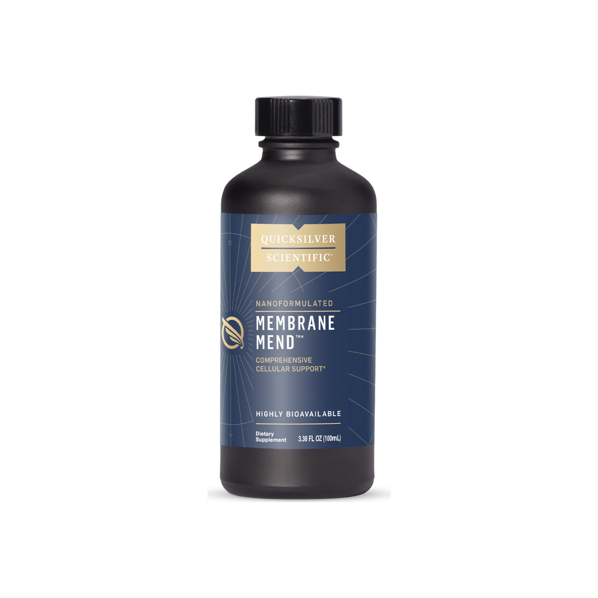 A supplement container of Membrane Mend by Quicksilver