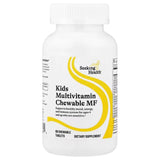 A Supplement container with the name Kids Multivitamin Chewable MF by Seeking Health.