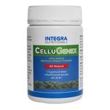 A Supplement container with the name CellGenex by Integra Nutritionals.