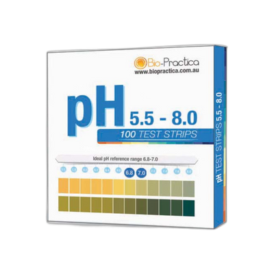 pH 5.5 - 8.0 Test Strips