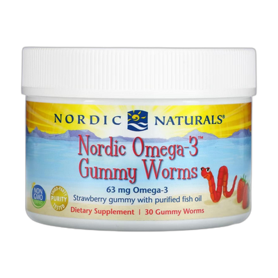 Nordic Omega-3 Gummy Worms