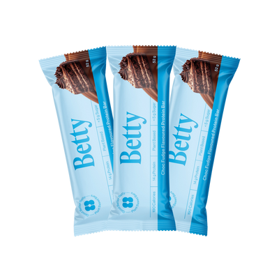 A 3 pack of Choc Fudge Bars from Good Betty.