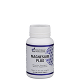 A supplement container of Magnesium Plus by Interclinical Laboratories