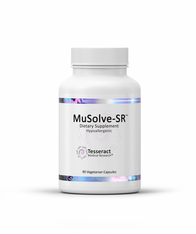 A supplement container of MuSolve-SR™ by Tesseract