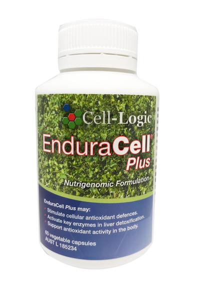 A supplement container of EnduraCell Plus by Cell Logic