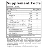 Text describing the ingredients: Longvida Optimized Curcumin Extract, Phosphatidylcholine, Huperzine A, Omega-3s, EPA, DHA.