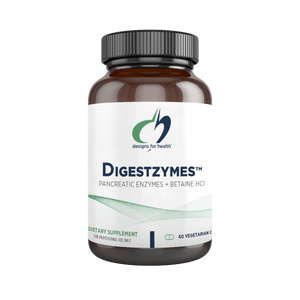 Desigsn for helath digestzymes pancreatic enzymes+Betaine HCI 60 vegetarain capsules 