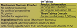 Supplement facts for Poria-MRL 90T