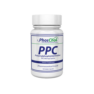 A supplement container of PhosChol Gel Capsules by Nutrasal