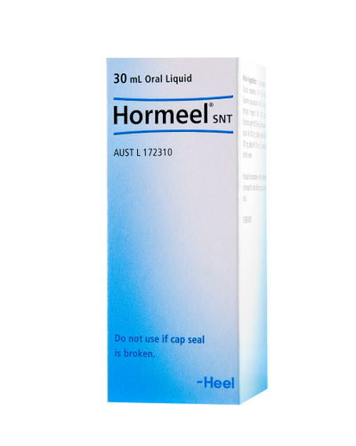A supplement container of Hormeel S Drops 30mL by Heel