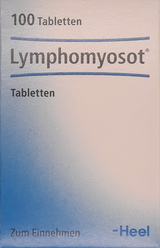 A supplement container of Lymphomyosot Tablets 100 by Heel