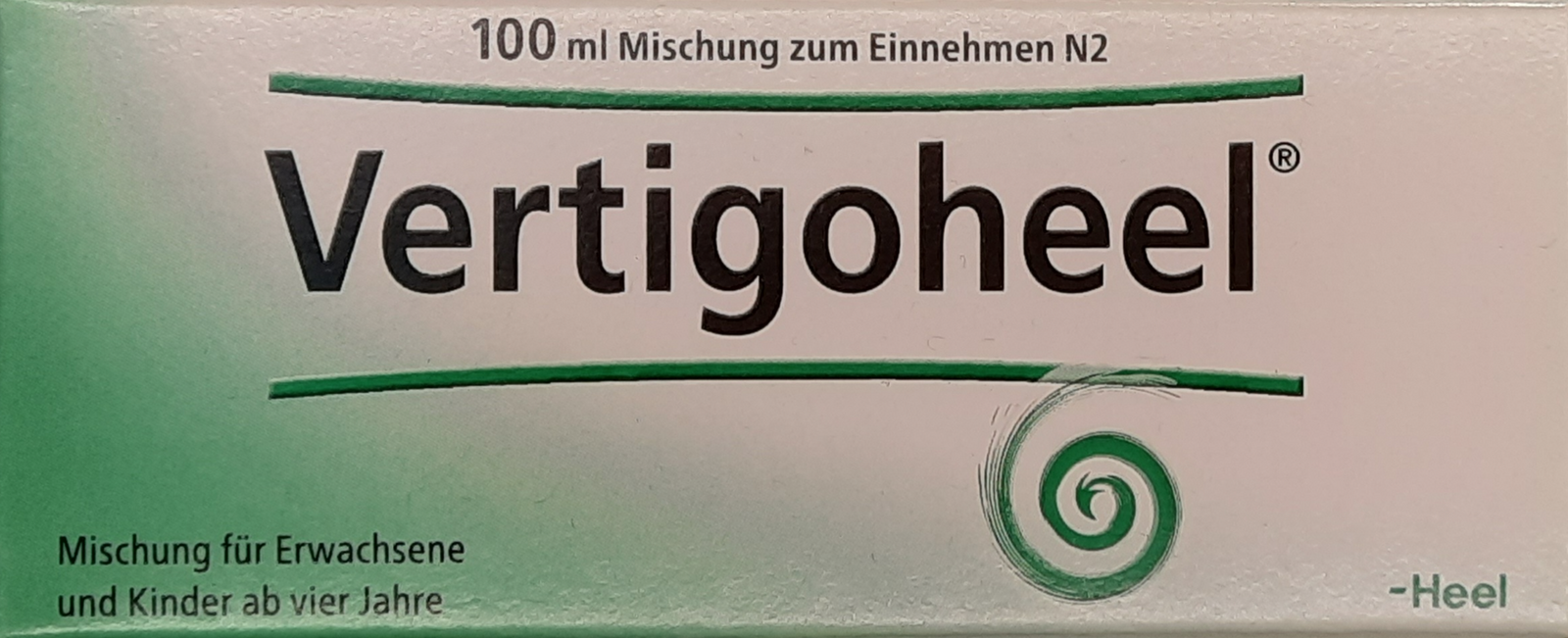 A supplement container of Vertigoheel Drops (100ml) by Heel