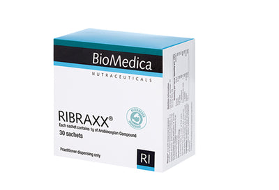A supplement container of Ribraxx by Bio-Medica