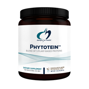 A supplement container of Phytotein™ Chocolate (Discontinued) by Designs for Health - USA