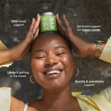 A supplement container of Brighter Mood by Eve