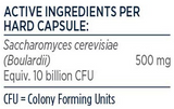 Supplement facts for Floramyces