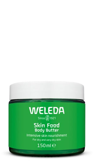A supplement container of Skin Food Body Butter by Weleda