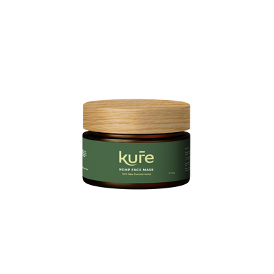 A supplement container of Hemp Face Mask by Kure