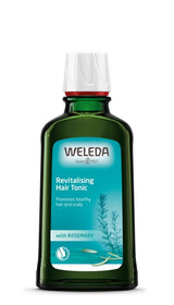 A supplement container of Revitalising Hair Tonic by Weleda