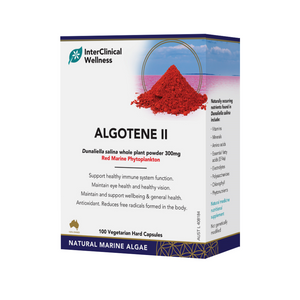 A supplement container of Algotene II by Interclinical Laboratories