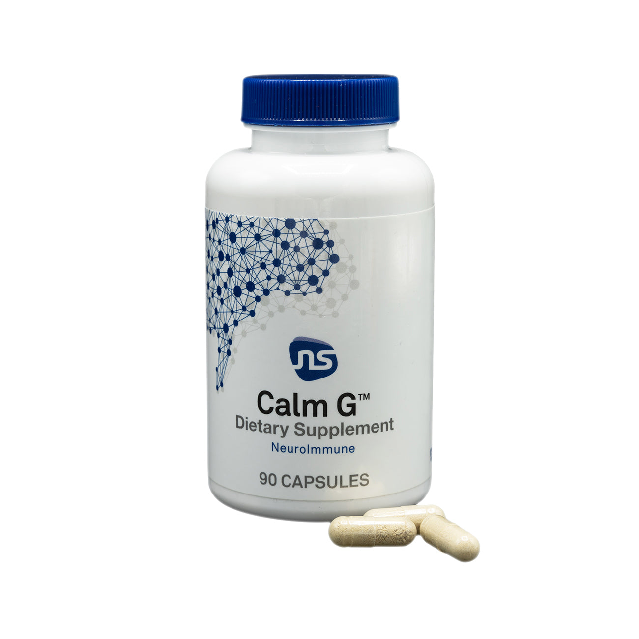 A supplement container of Calm G by NeuroScience