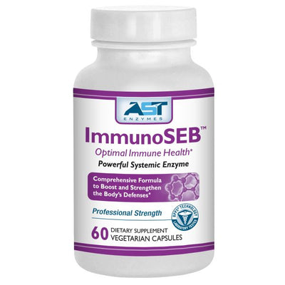 A supplement container of ImmunoSEB by AST Enzymes