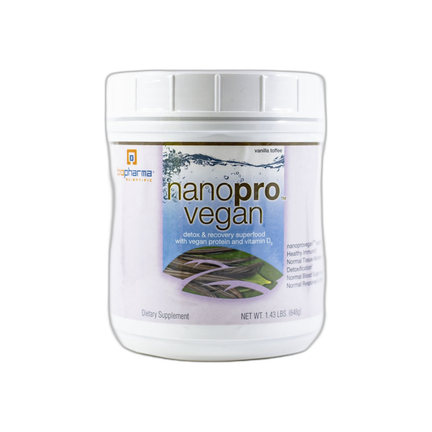 Nanopro Vegan (Vanilla Toffee)
