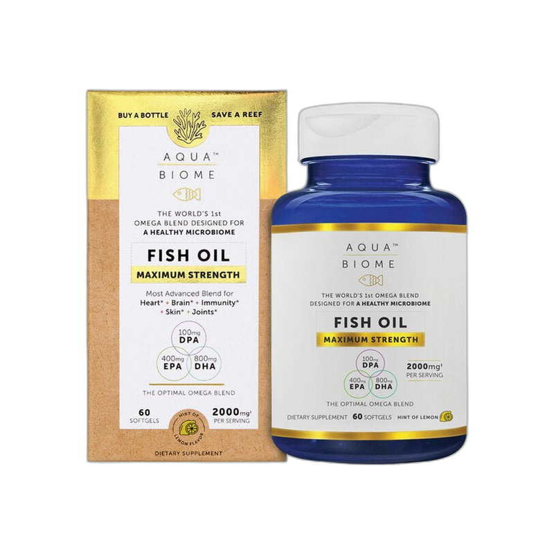 Aqua-Biome Fish Oil Maximum Strength