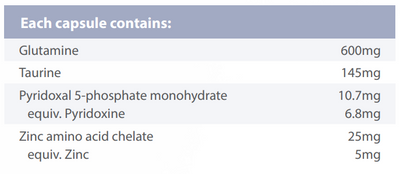 Supplement facts for PreGABA