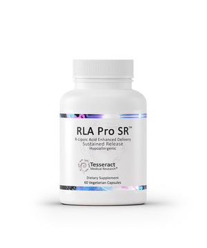 A supplement container of RLA Pro SR™ by Tesseract