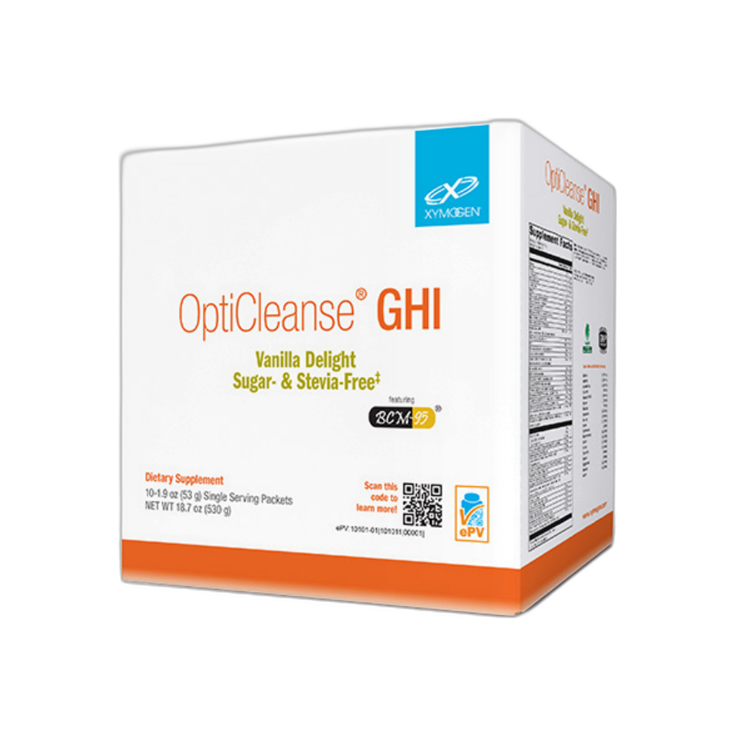 OptiCleanse - GHI - Sugar & Stevia Free